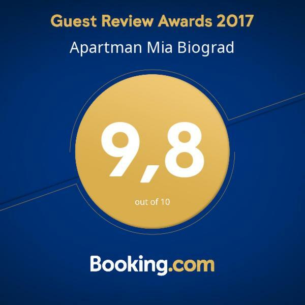 Apartman Mia Biograd Biograd Na Moru Εξωτερικό φωτογραφία
